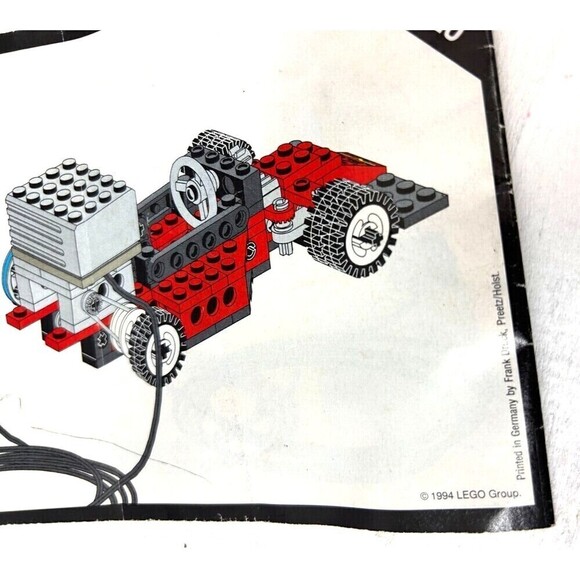 Vintage Lego Technic 8808 8720 Formula One Racer Instruction Manual Book Only - Picture 7 of 10
